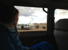 asking for directions and driving conditions ahead seems to be a Mongolian pastime.
