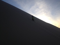 Tara V. the massive sand dune